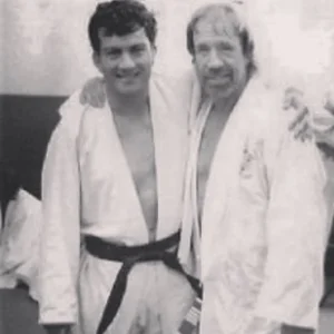 Archive photograph of Carlos Machado in training
