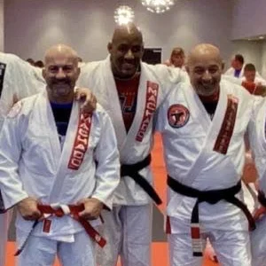 Coral and black belt instructors together